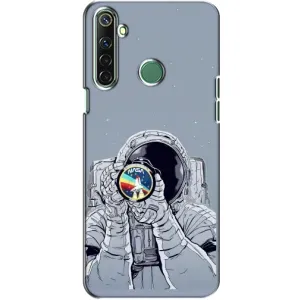 Чохол NASA для Realme 6i (AlphaPrint) (Космонавт фото)