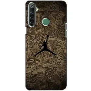 Чехлы для Realme 6i - с картинкой JORDAN (AlphaPrint) (Logo Jordan)