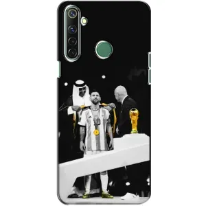 Чохли для Realme 6i (Leo чемпіон) (AlphaPrint) (Мессі коронований)