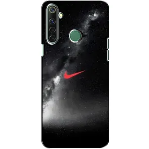 Чохол для Realme 6i - з принтом Найк (AlphaPrint) (Найк червоний)