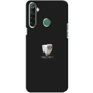 Чохол Майнкрафт на Realme 6i (AlphaPrint) Minecraft (Овечка Майнкрафт)