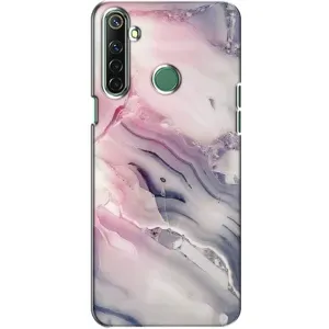 Мраморний чехол на Realme 6i (VPrint) (Пурпурний Мрамор)
