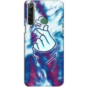 Чехол с принтом «Радужное сердце» для Realme 6i