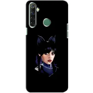 Чохли Венсдей на Realme 6i Уенсдей (AlphaPrint) (серйозна Венздей)