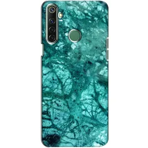 Мраморний чехол на Realme 6i (VPrint) (Зелений мрамор)