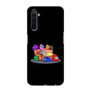 Чехол Амонг Ас для Realme 6 Pro (AlphaPrint) (Амонг-ас)