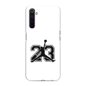 Чехлы для Realme 6 Pro - с картинкой JORDAN (AlphaPrint) (Jordan 23)