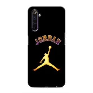 Чехлы для Realme 6 Pro - с картинкой JORDAN (AlphaPrint) (Jordan Gold)