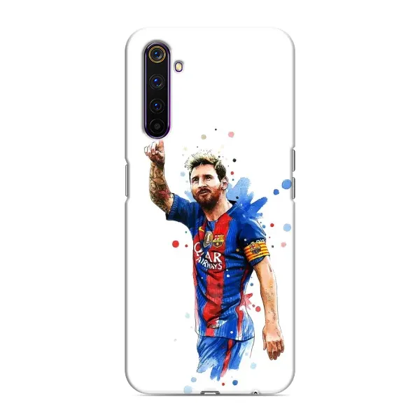 Чохол з принтом «Лео Мессі» для Realme 6 Pro