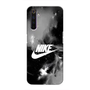 Чохол для Realme 6 Pro - з принтом Найк (AlphaPrint) (Лого Найк)