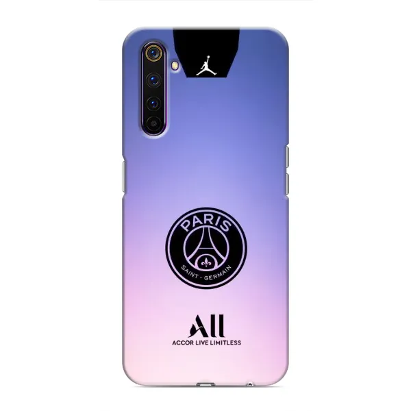 Чохол з принтом «лого PSG» для Realme 6 Pro