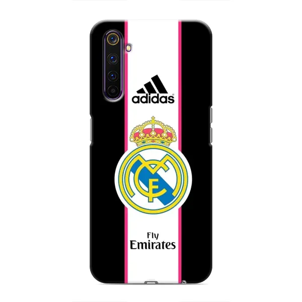 Чохол з принтом «Лого Real Madrid» для Realme 6 Pro