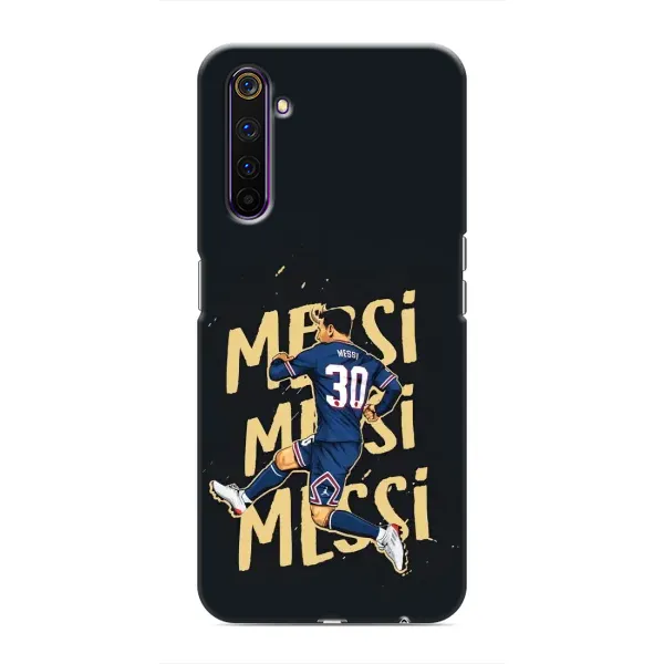 Чохол з принтом «Messi ПСЖ» для Realme 6 Pro