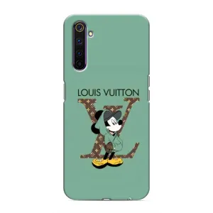 Чохли Луі Вітон для Realme 6 Pro (AlphaPrint - LOUIS VUITTON) (Міккі Маус LV)