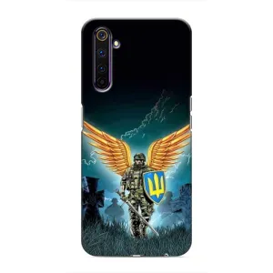 Чехлы с картинкой ЗСУ для Realme 6 Pro (AlphaPrint) (Солдат ЗСУ)