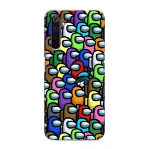 Чехол Амонг Ас для Realme 6 Pro (AlphaPrint) (Убит)