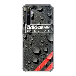 Чехлы Адидас для Realme 6 (AlphaPrint) (Адидас принт)