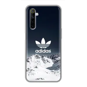 Чехлы Адидас для Realme 6 (AlphaPrint) (Адидас в горах)