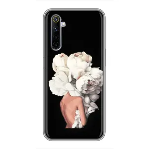 Чехлы (ART) Цветы на Realme 6 (VPrint)