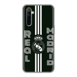 ФК Реал Мадрид чохли для Realme 6 (AlphaPrint) (чорно білий Реал)