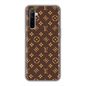 Чохли Луі Вітон для Realme 6 (AlphaPrint - LOUIS VUITTON) (фон LOUIS VUITTON)