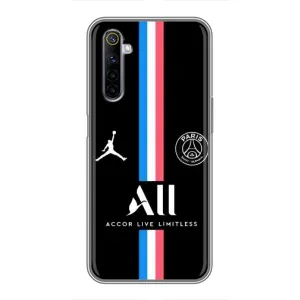Чохли PSG для Realme 6 (AlphaPrint) (футболка ПСЖ)