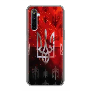 Украинские Чехлы для Realme 6 с картинкой УПА (AlphaPrint) (ГЕРБ УПА)