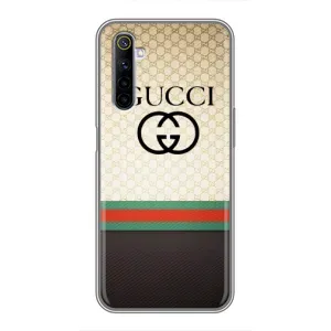 Чехлы ГУЧЧИ для Реалми 6 (AlphaPrint) (GUCCI стиль)