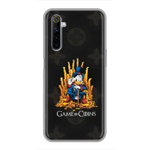 Чехлы для Realme 6 - Скрудж МакДак Louis Vuitton (PREMIUMPrint) (Король денег)
