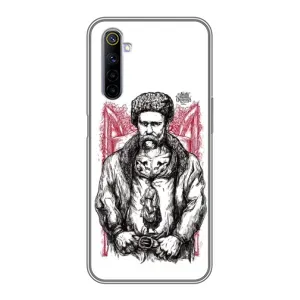 Чохли для Realme 6 с принтом Тараса Шевченко (AlphaPrint) (Козак Шевченко)