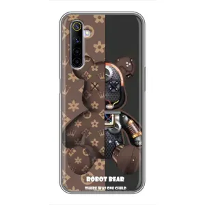 Круті Чохли Луі Віттон для Realme 6 (AlphaPrint) (Ведмідь Луі Вітон)