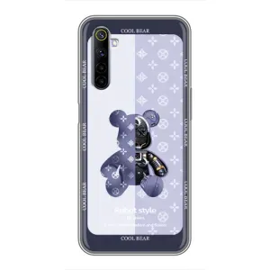 Круті Чохли Луі Віттон для Realme 6 (AlphaPrint) (Медведик LV)