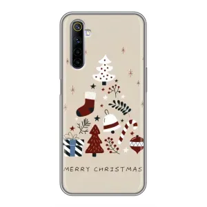 Рождественские Чехлы для Realme 6 (VPrint)