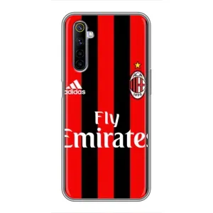 Чохли для Realme 6 (VPrint) - Футбольні клуби (Milan)