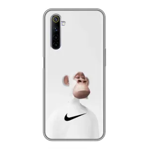 Чохли з Мавпами NFT для Realme 6 (AlphaPrint) (мавпа NFT Nike)