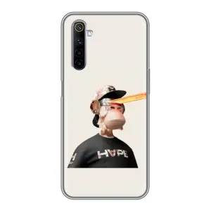 Чохли з Мавпами NFT для Realme 6 (AlphaPrint) (мавпа NFT в окулярах)