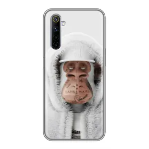 Чохли з Мавпами NFT для Realme 6 (AlphaPrint) (мавпа NFT в тату)