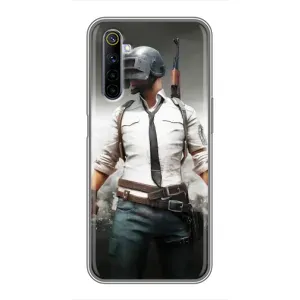 Чеjхол PUBG для РіалМ 6 (AlphaPrint)