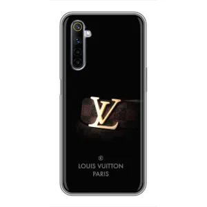 Чохли Луі Вітон для Realme 6 (AlphaPrint - LOUIS VUITTON) (ремінець LV)