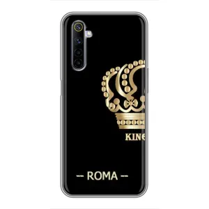 Чохли для Realme 6 (VPrint) - Футбольні клуби (Roma)