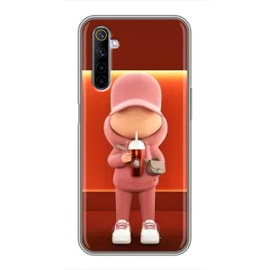 Круті Чохли Луі Віттон для Realme 6 (AlphaPrint) (З Кавою)