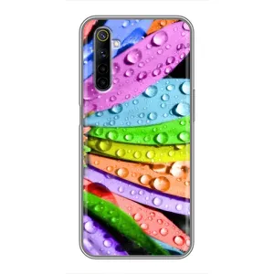 Чехлы (ART) Цветы на Realme 6 (VPrint) (Семиквітка)