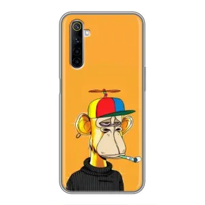 Чохли з Мавпами NFT для Realme 6 (AlphaPrint) (Нудна мавпа NFT)