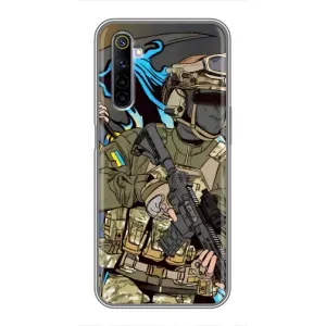 Чехлы с картинкой ЗСУ для Realme 6 (AlphaPrint)