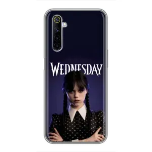 Чохли Венсдей на Realme 6 Уенсдей (AlphaPrint) (Wednesday)