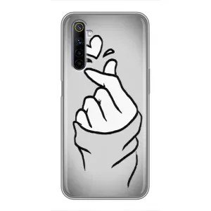Чехол с принтом «Значок Love» для Realme 6