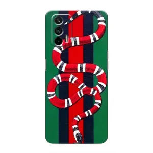 Чехлы ГУЧЧИ для Реалми 7 Про (AlphaPrint) (Gucci змия)