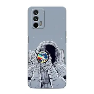 Чохол NASA для Realme 7 Pro (AlphaPrint) (Космонавт фото)