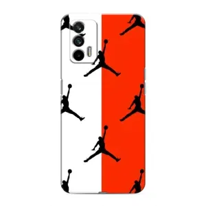 Чохли для Realme 7 Pro - з картинкою JORDAN (AlphaPrint) (Лого Джордан)