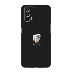 Чохол Майнкрафт на Realme 7 Pro (AlphaPrint) Minecraft (Овечка Майнкрафт)